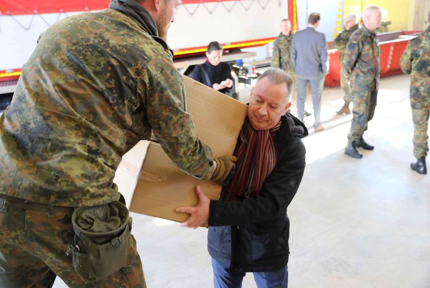 Bundeswehr hilft Kreis Heinsberg bei der Coronakrise