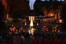 69. Lichterfest im Klever Forstgarten