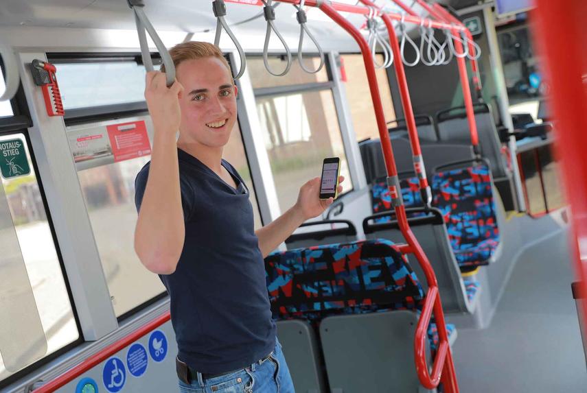 NEW stattet 30 neue Busse mit WLAN aus